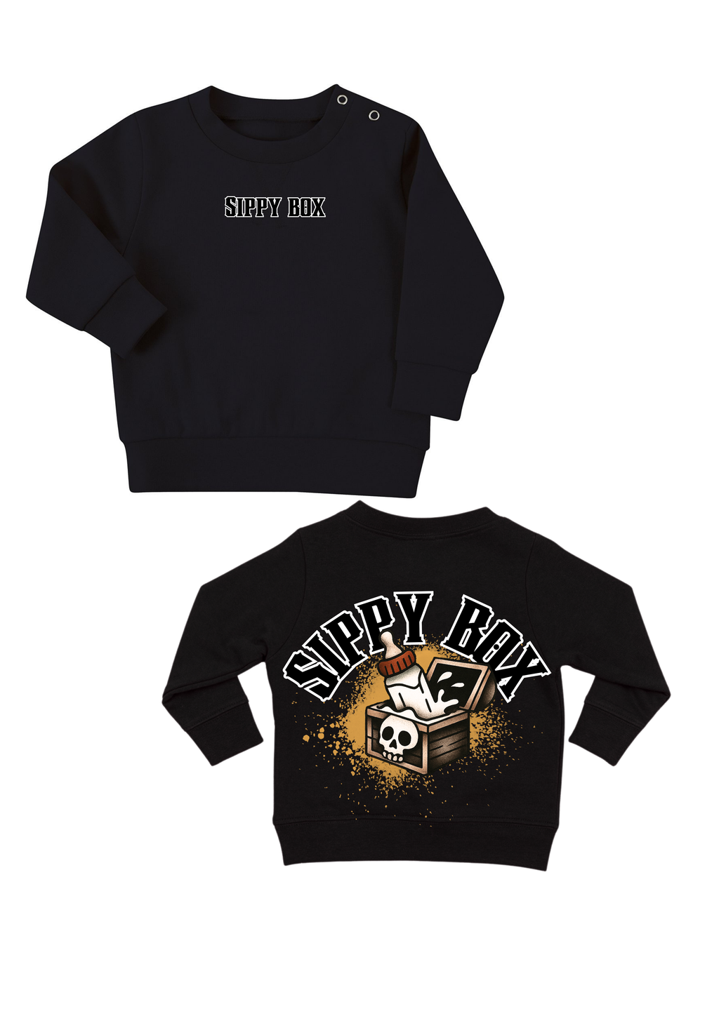 Sippy Box T-Shirt & Jumper