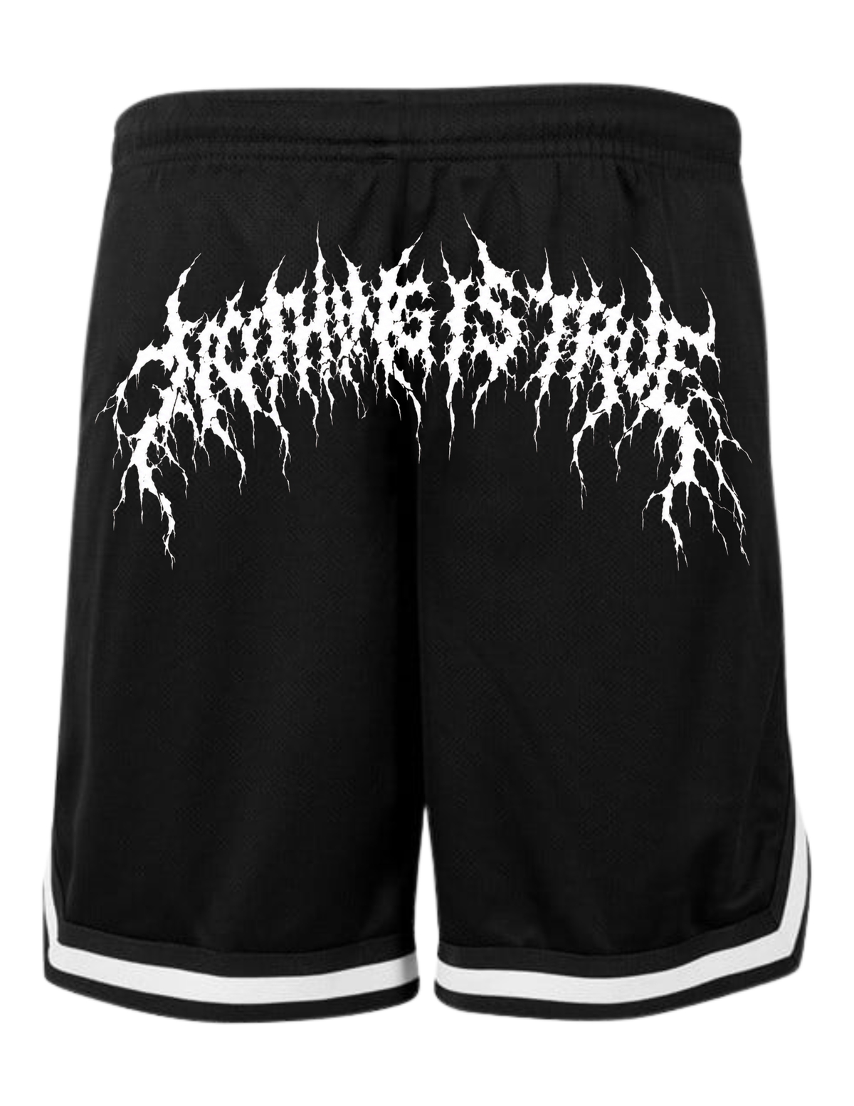 Death Metal Jersey Shorts
