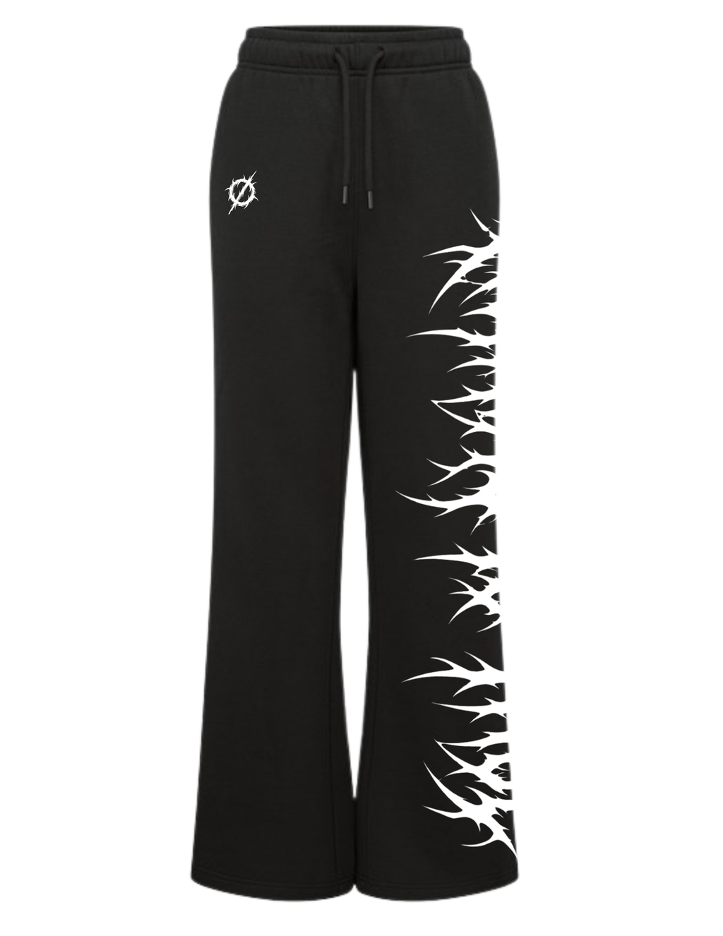 Death Metal Womens Wide Leg Joggers