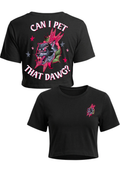 Can I Pet That Dawg Women's Cropped Tee