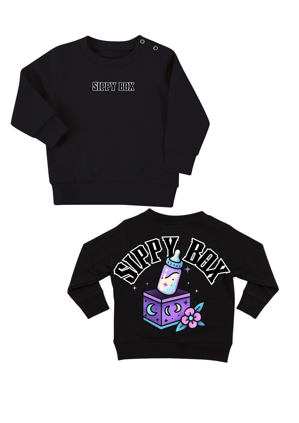 Sippy Box T-Shirt & Jumper