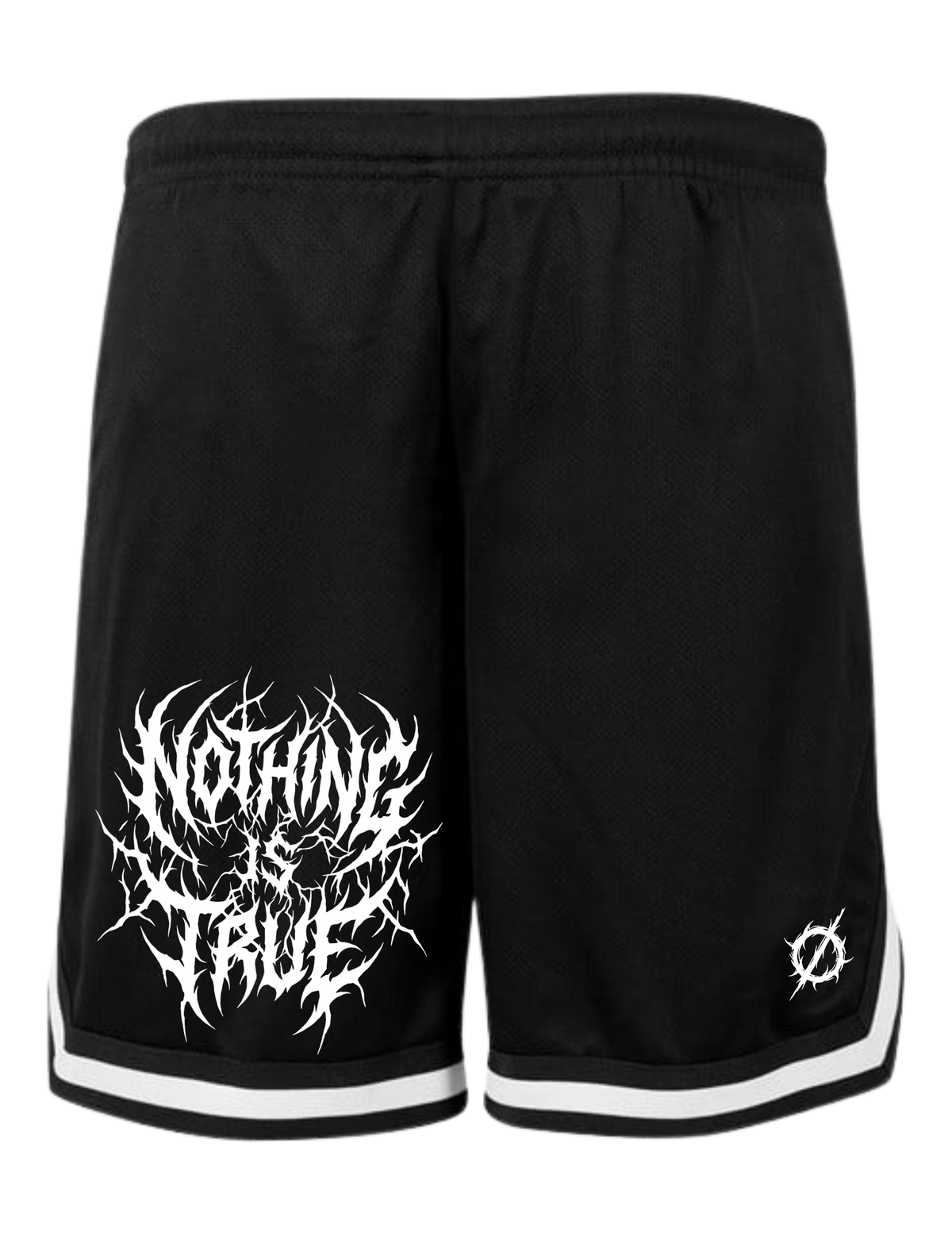 Death Metal Jersey Shorts