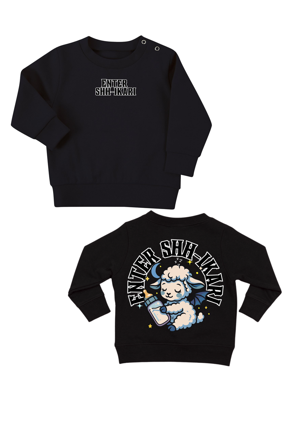 Enter Shh-ikari T-Shirt & Jumper