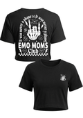 Emo Moms Club Cropped Tee