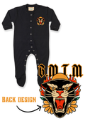 Printed Baby Button Up Sleep Suit