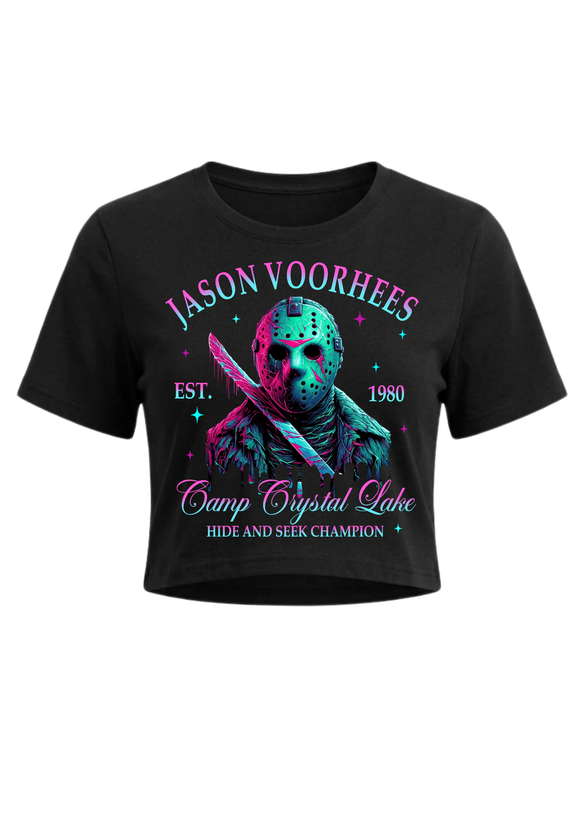 Horror Halloween Specials Crop Tees