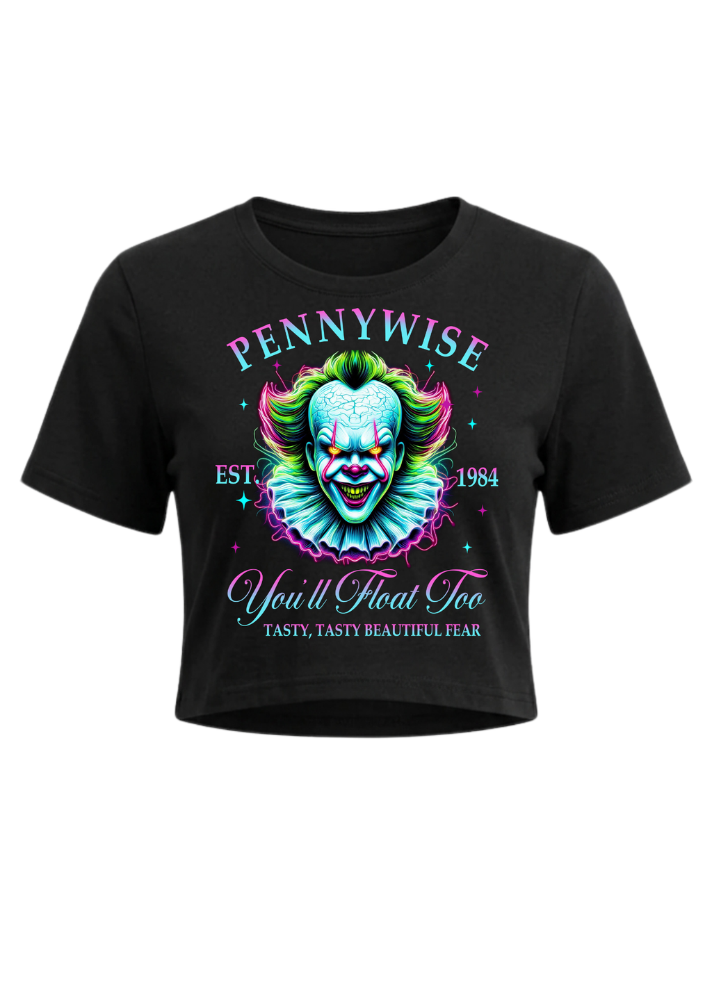 Horror Halloween Specials Crop Tees