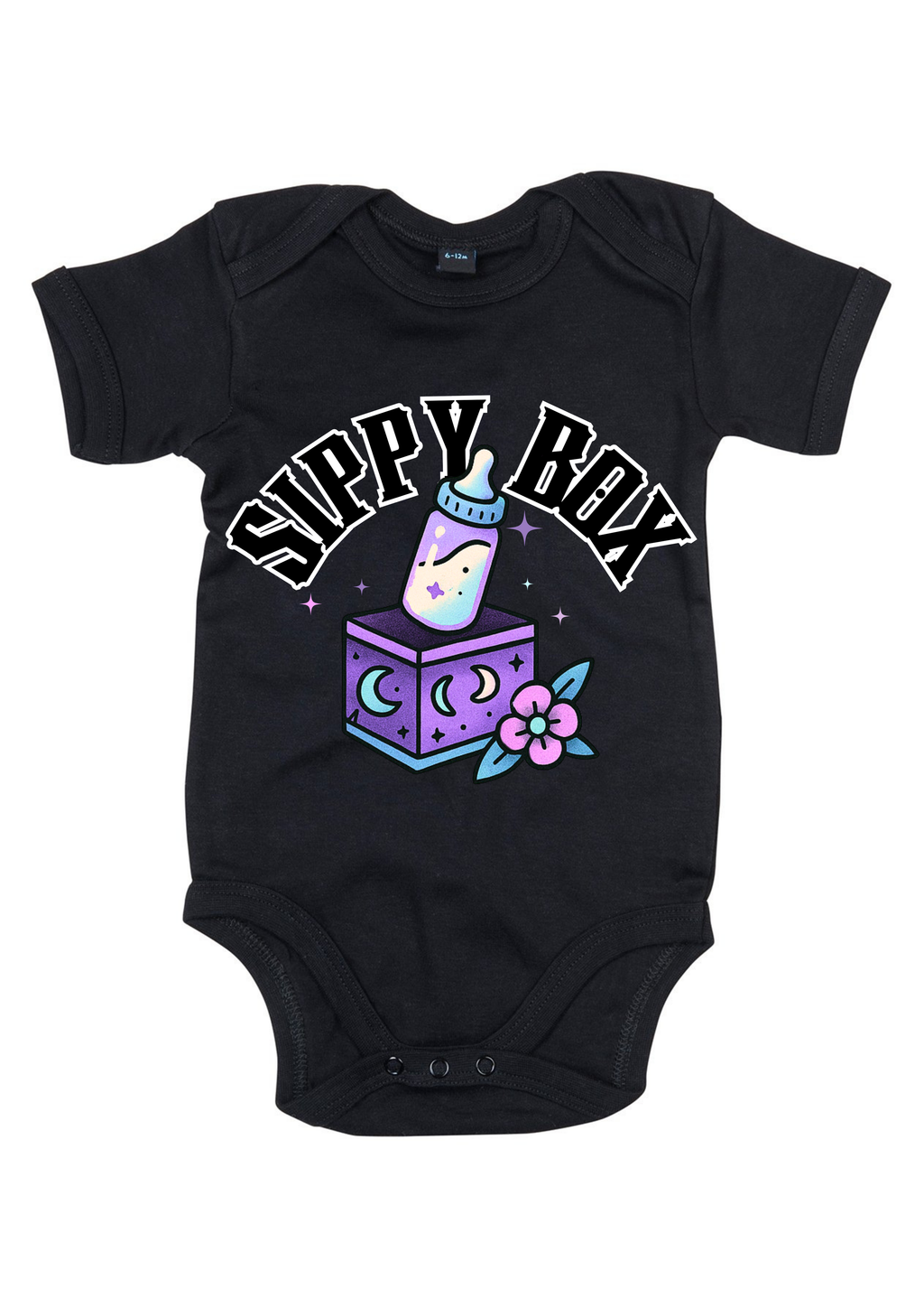 Pastel Goth Print Vests