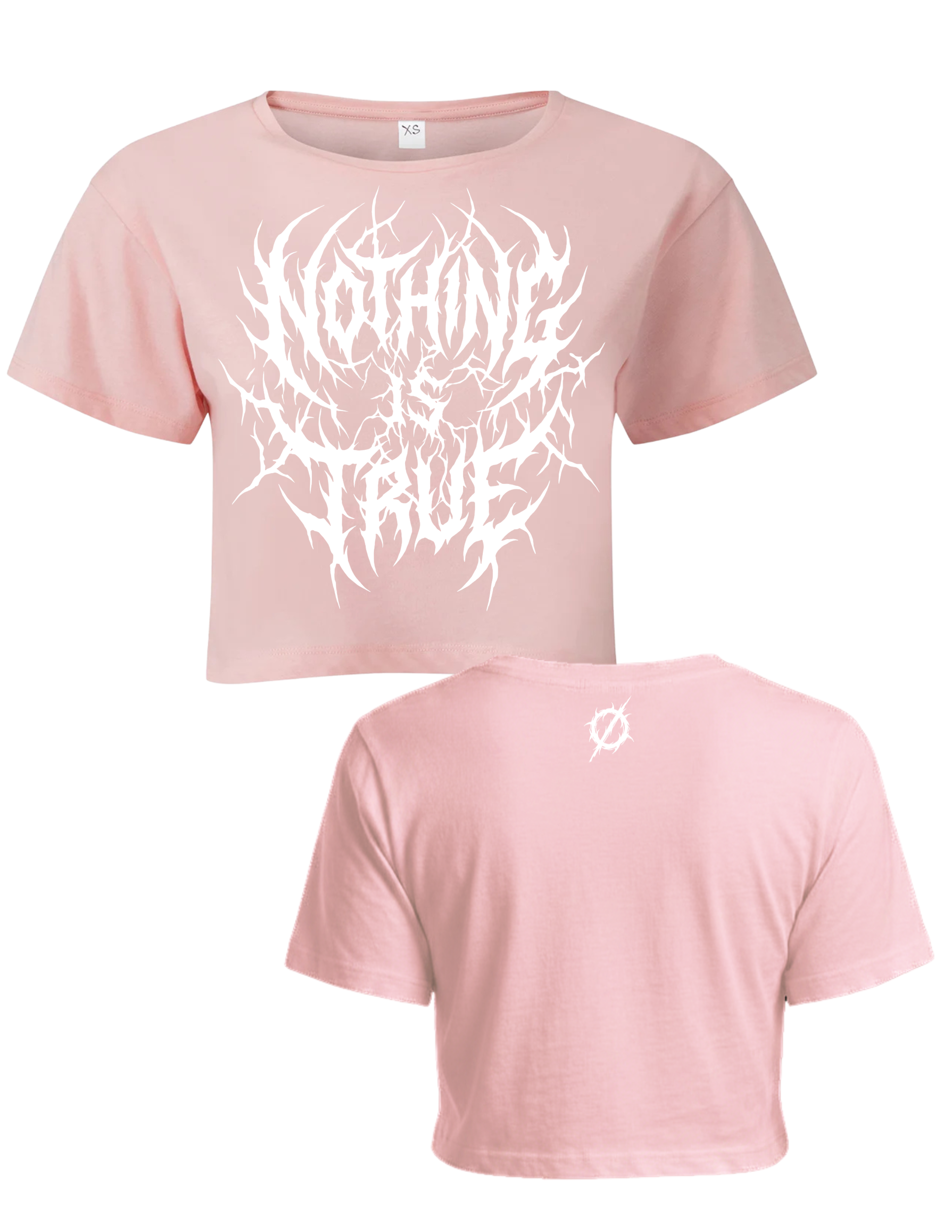 Death Metal Cropped Tee
