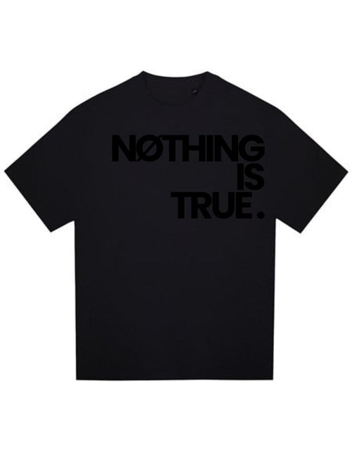 Black On Black Tee